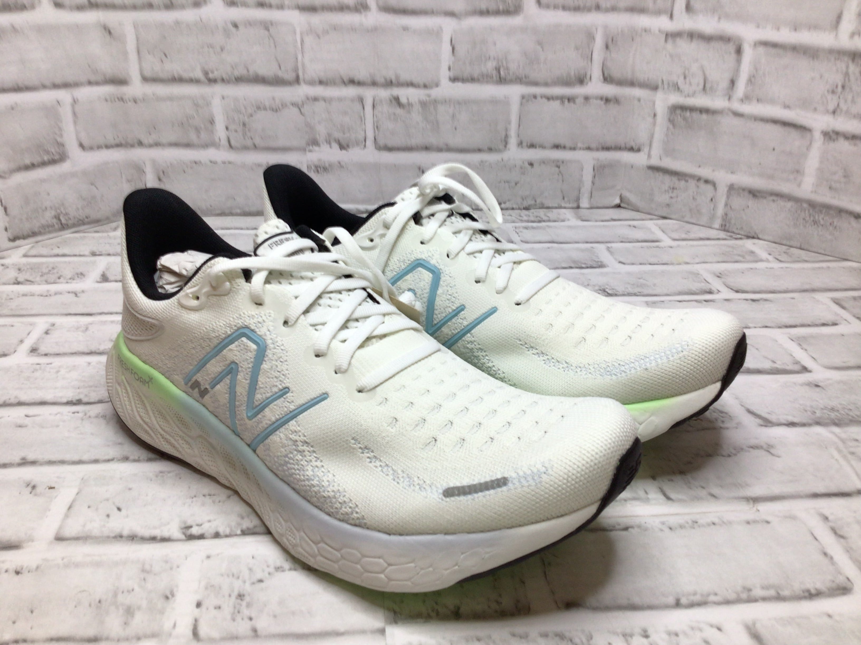 New Balance Women's White/Blue Fresh Foam X 1080v12 (W108012N) SIZE 12 D (Wide) (8095831523566)